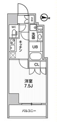 森下駅 徒歩4分 12階の物件間取画像